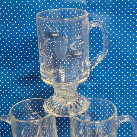 Vintage Princess House Heritage Irish Coffee Mugs 504 - Picture 2 of 7